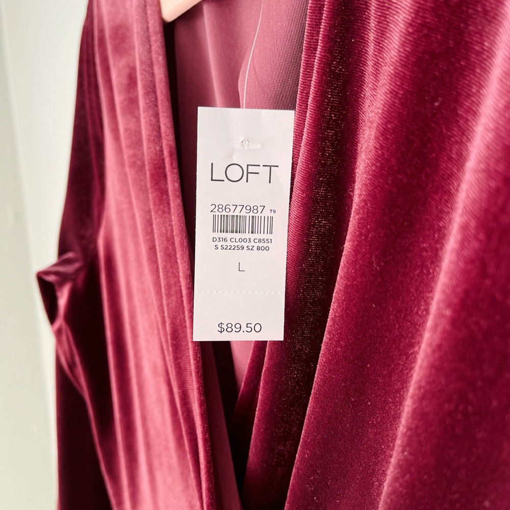 STUNNING VELVET KNOT WRAP DRESS